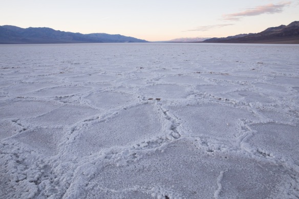 Death Valley badwater salt pan